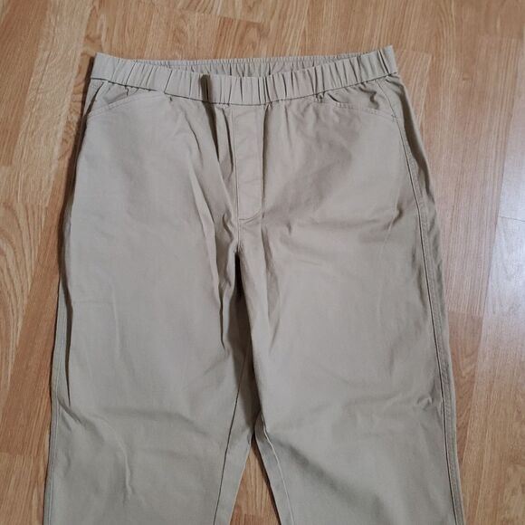 Lands' End Mid Rise Pull On Chino Ankle Pants 14T - Picture 4 of 14